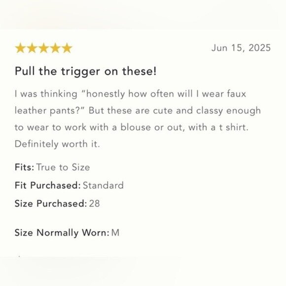 NWT Size 18W- The Colette Faux-Leather Crop Wide-Leg Pants Maeve (NWT US$ 148) - Picture 10 of 16